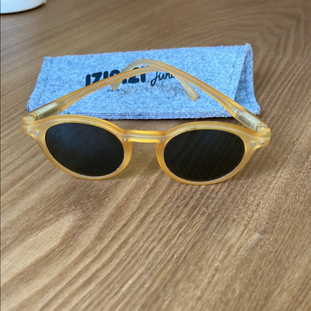 IZIPIZI Kids Yellow Sunglasses